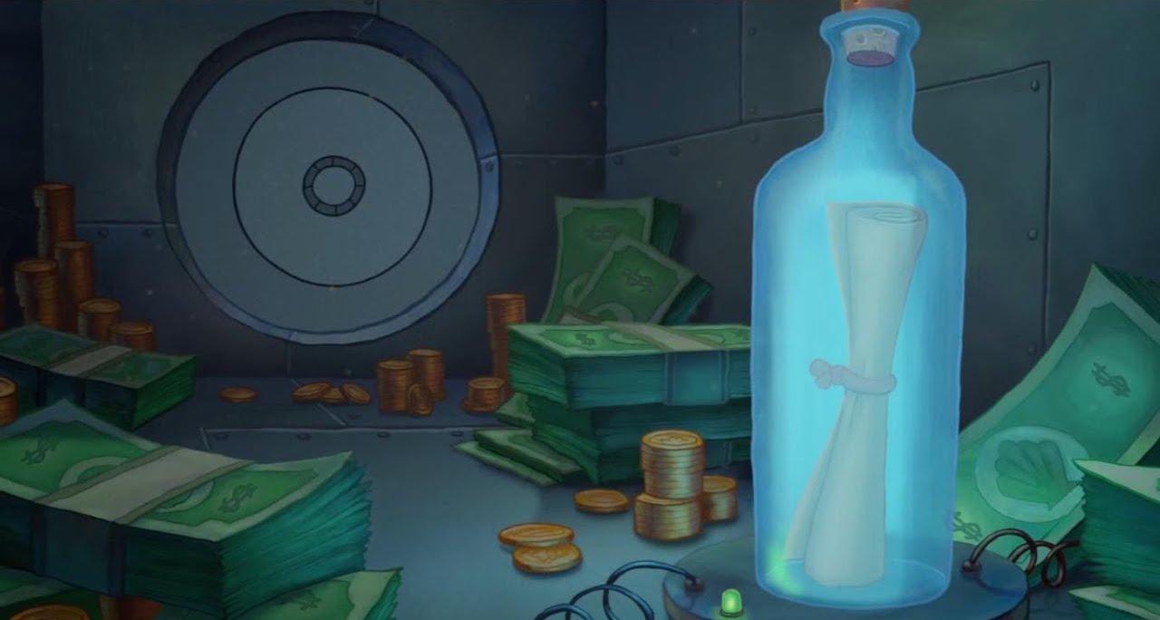 The secret formula of the Krusty Krab