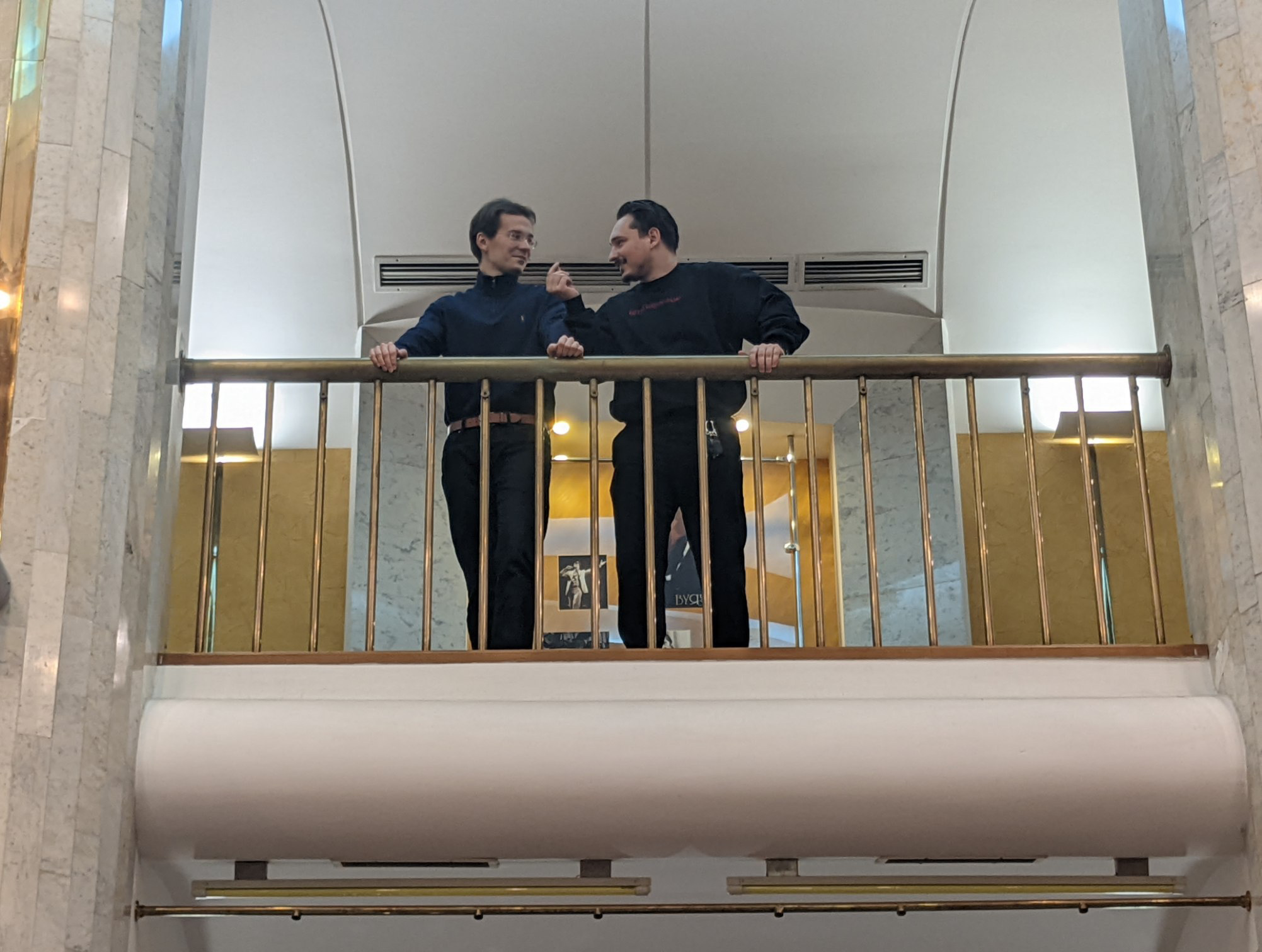 Владислав Звездай и Александр Игнатьева в филармонии